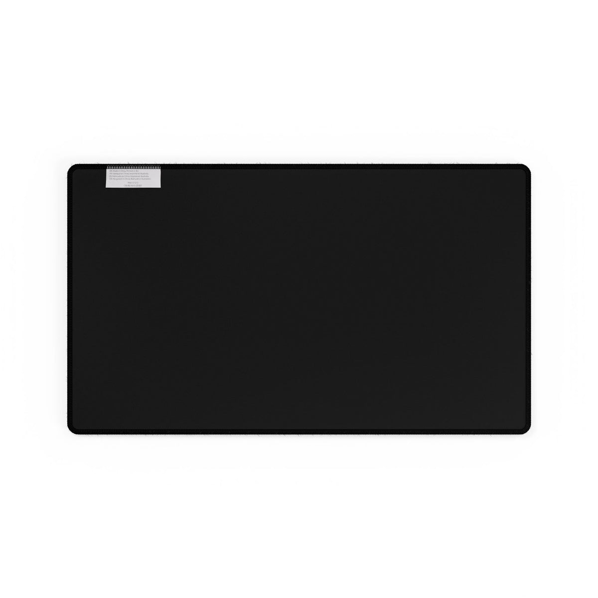 Terracotta Topographic Desk Mat, 23.6 × 13.8 in, black backing.