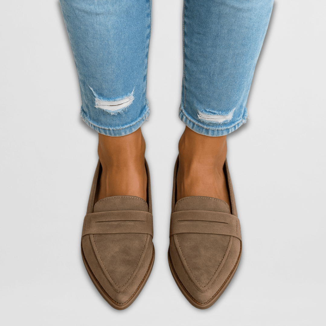 Alessia | Soft Suede Loafers 0