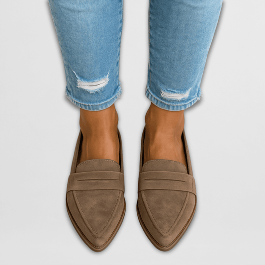 Alessia | Soft Suede Loafers 0