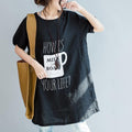 Breezy Women's Blouse | Oversized Cotton Linen Summer Top