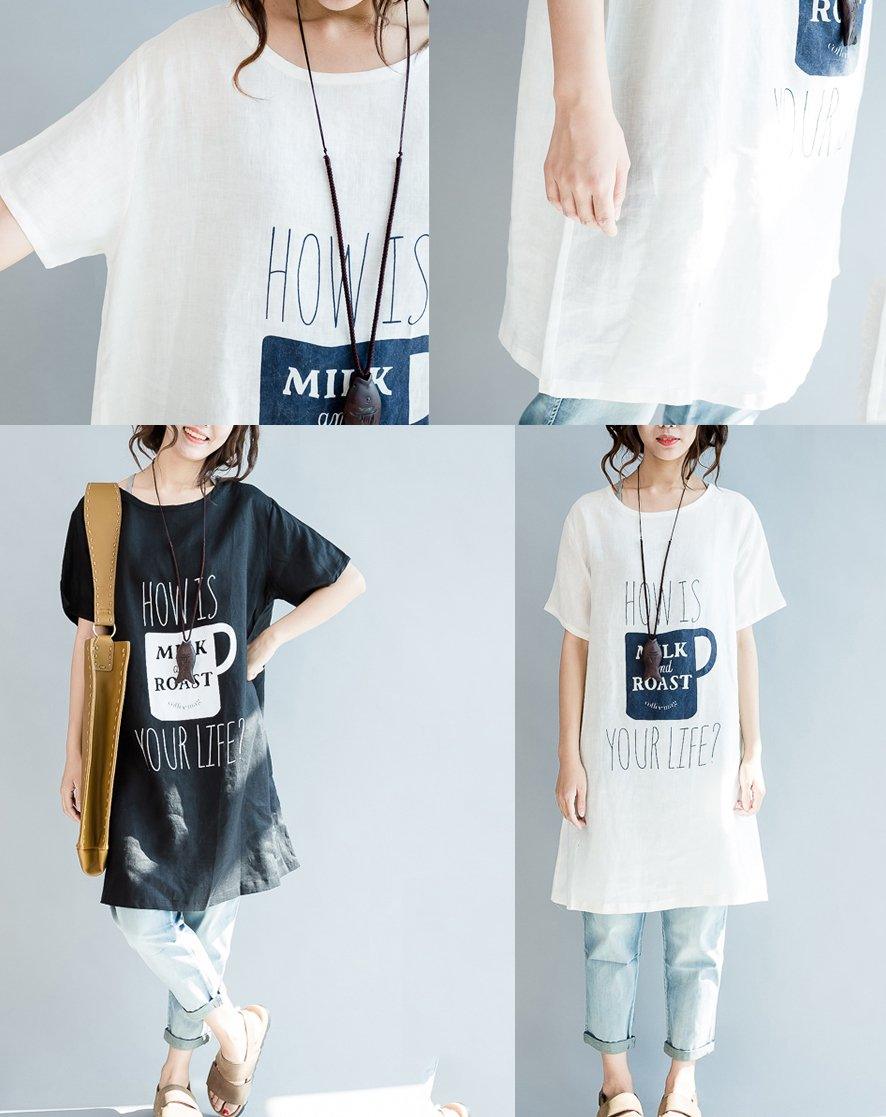 Breezy Women's Blouse | Oversized Cotton Linen Summer Top