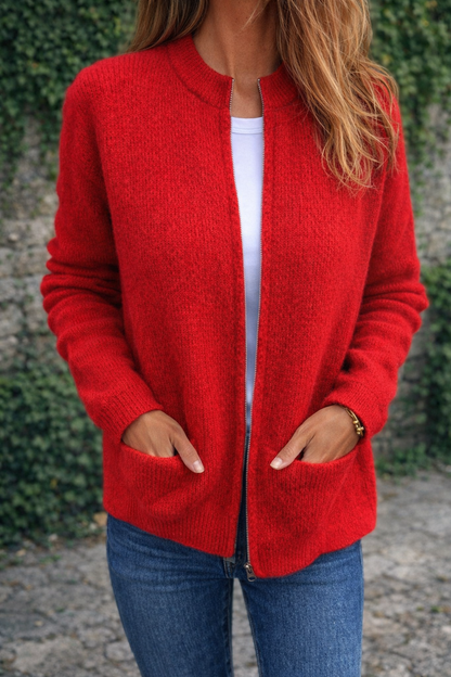 Manteau Cardigan  - Décontracté & Élégant