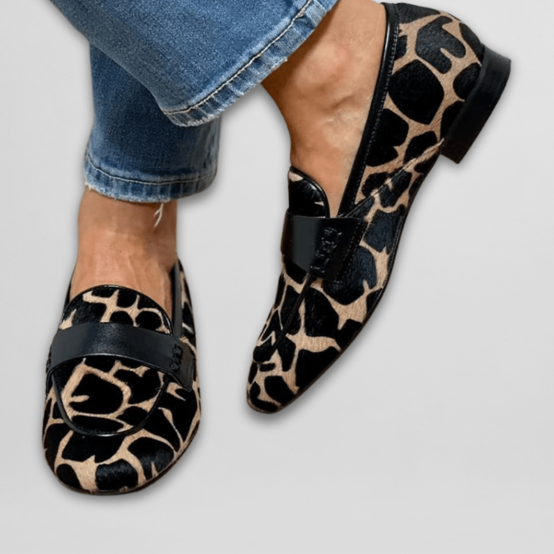 Noemi | Animal Print Loafers 1