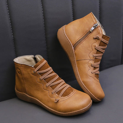 Bottines Courtes Femme – Style Décontracté