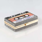 Women's Retro Cassette Tape Box Clutch – Base profile | BTendance