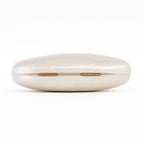 Women's Pearlescent Dome Acrylic Clutch with Chain – Base and hinges | BTendance